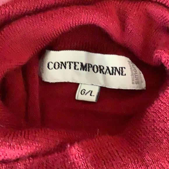 Long sleeved fine wool sweater with turtleneck. - Picture 3 of 7